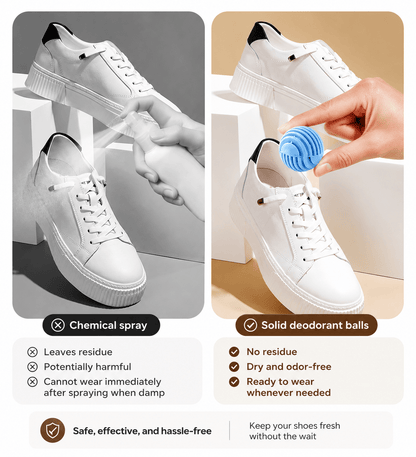 Lavender Shoe Freshener Balls - KickSafe